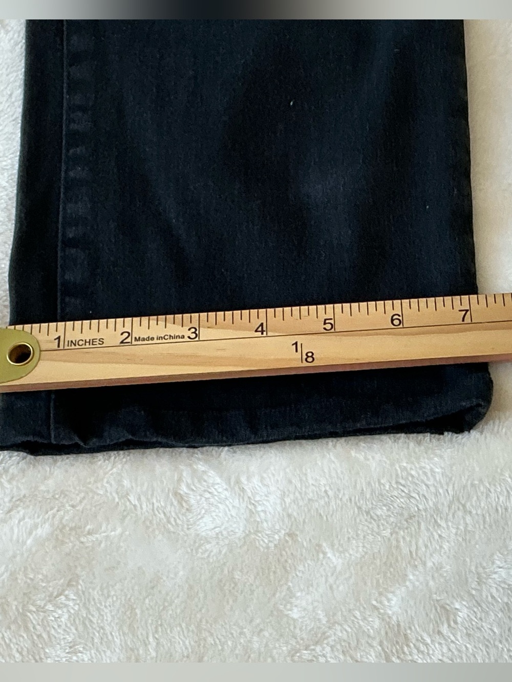 Chico’s So Slimming Slim Jeans Black Cropped Stretch Denim Women’s Size 1 Short - Picture 5 of 11